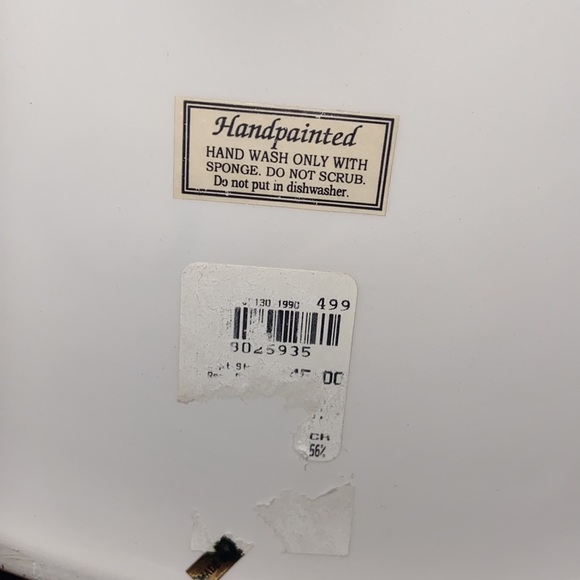 HUGE TURKEY TUREEN THANKSGIVING POTTERY HAND PAINTED NEW HARVEST Fall Vintage - Picture 11 of 13